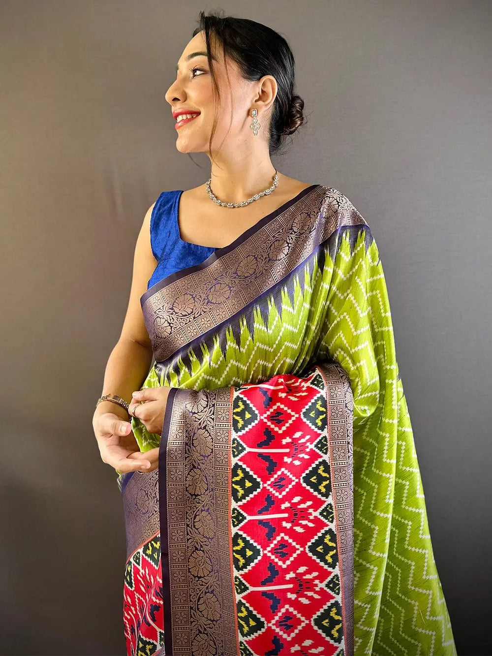 Soft Patola Silk Saree for Women
